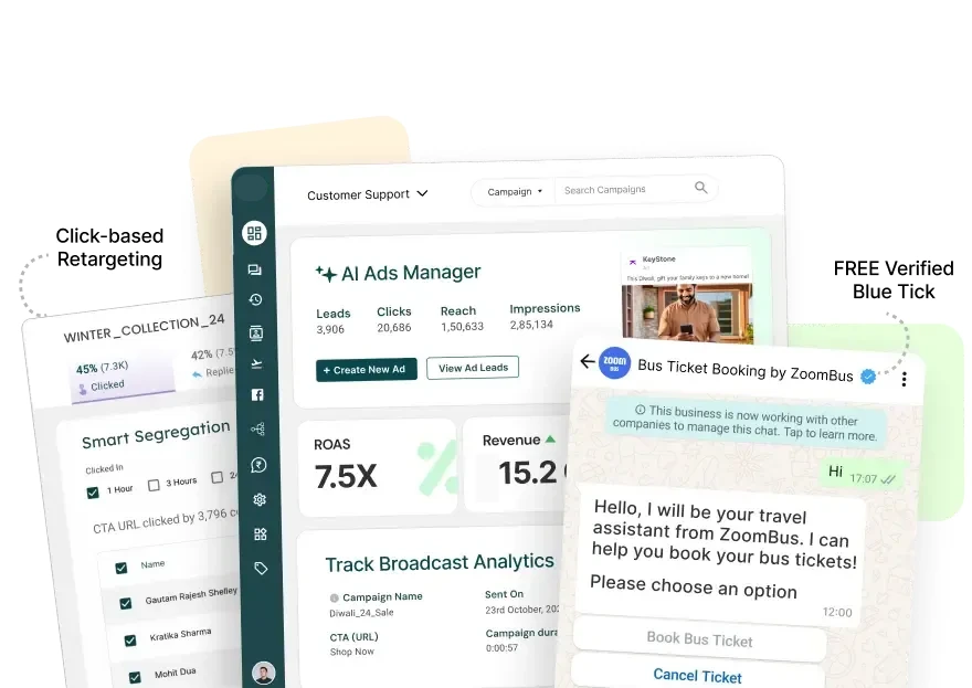 WhatsApp Business API Dashboard